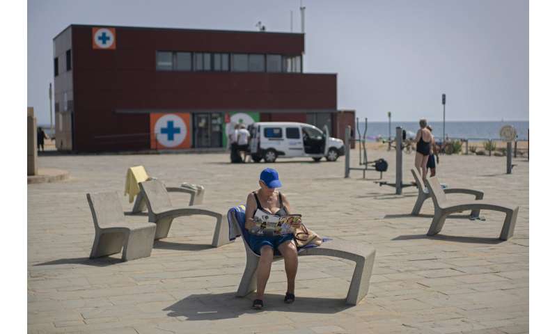 Days of hot weather grip Southern Europe, North Africa