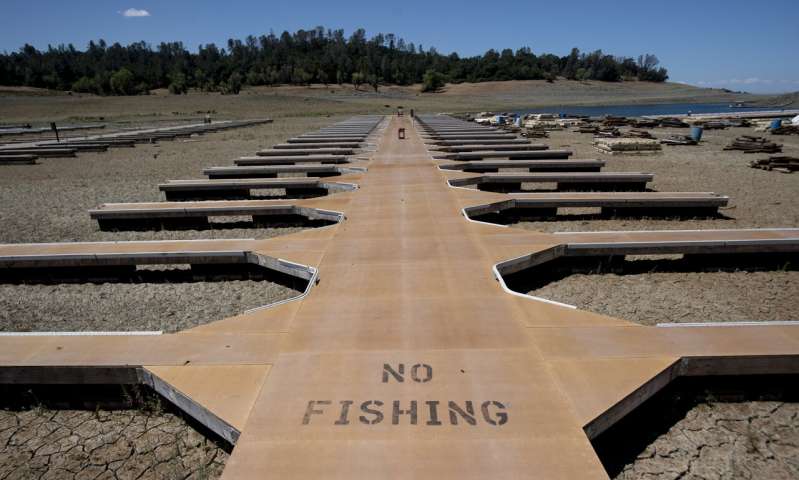 Drought ravages California's reservoirs ahead of hot summer