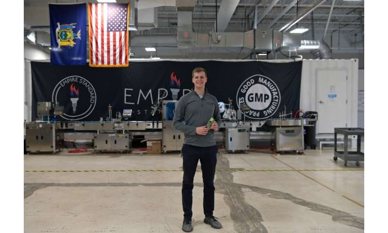 Empire Standard's CEO Kaelan Castetter rented new office space for the company after New York state legalized marijuana