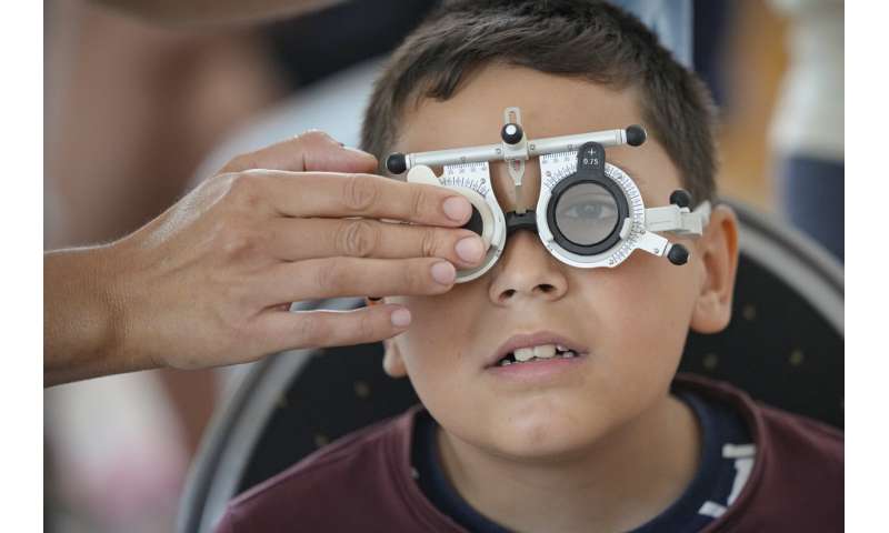 Ophthalmological examinations try to improve the prospects of rural Romanian children