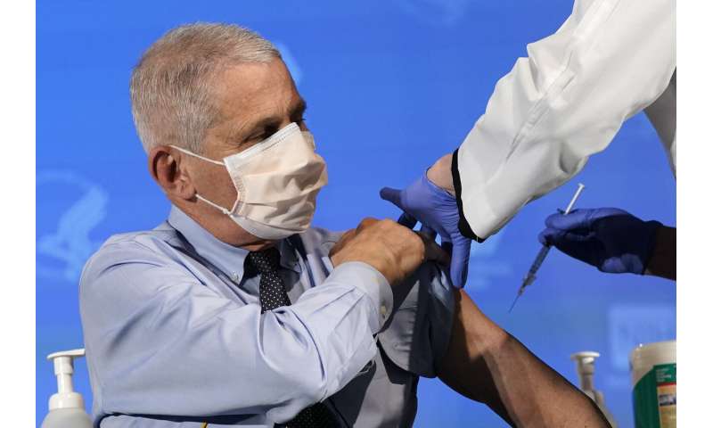 Fauci: US could soon give 1 million vaccinations a day