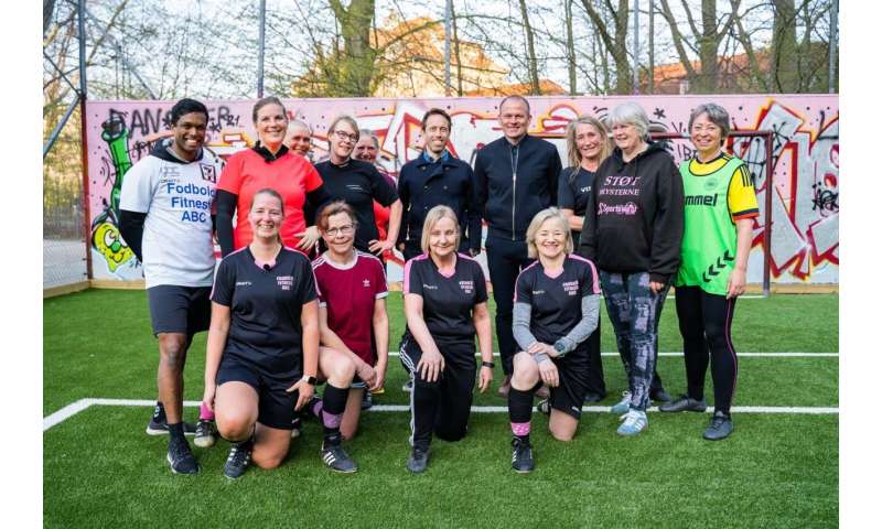 Football Fitness gives an important boost to health in women treated for breast cancer