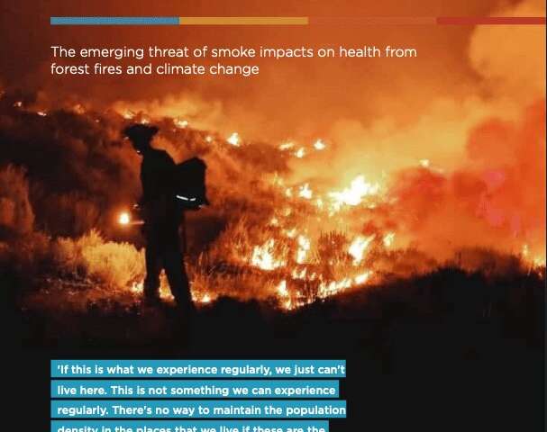 Forest Fire Smoke Driving Increased Health Risks from Air Pollution Worldwide - Report