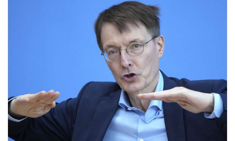 German health minister expects virus surge around New Year's