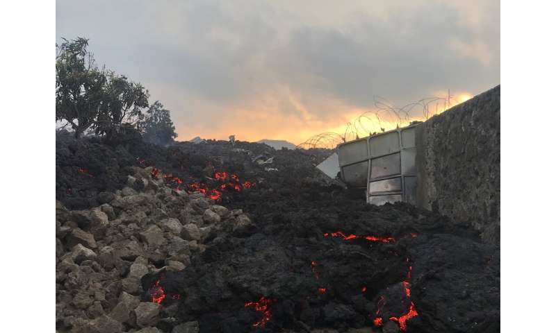 Goma city 'spared' as river of lava from DRC volcano halts