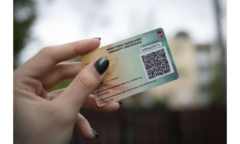 Hungary reopens for people holding COVID-19 immunity cards