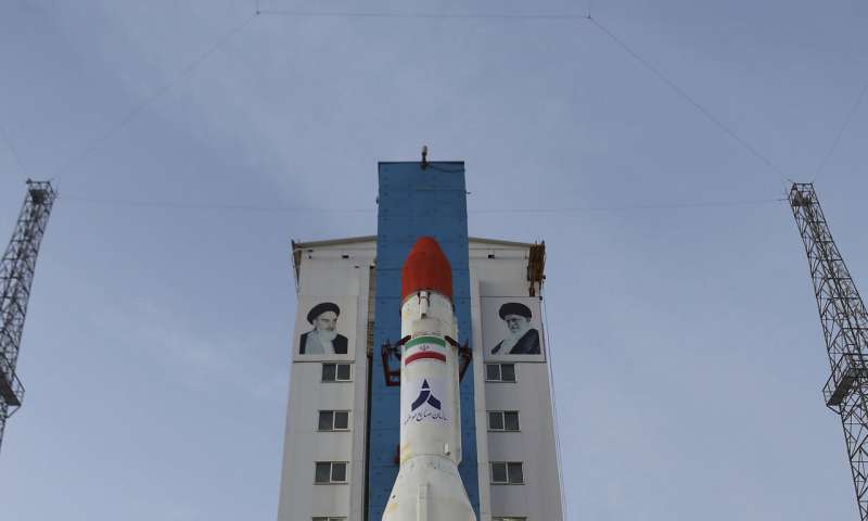 Iranian state TV says Tehran launched rocket into space