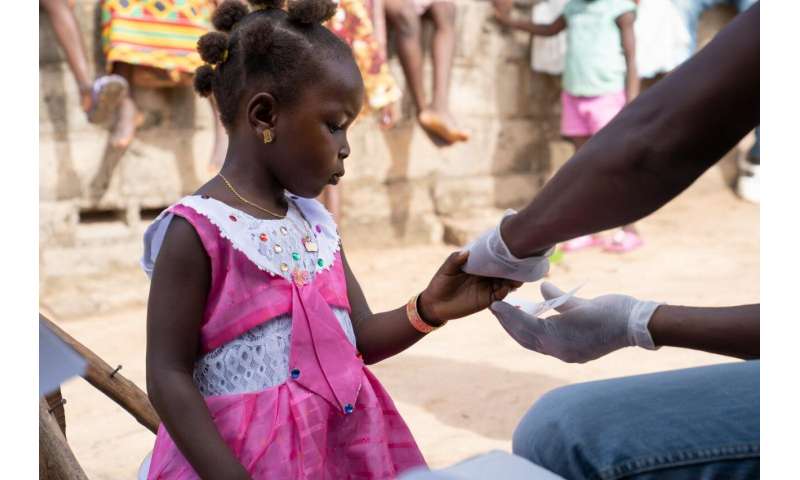 Lethal house lures reduce incidence of malaria in children