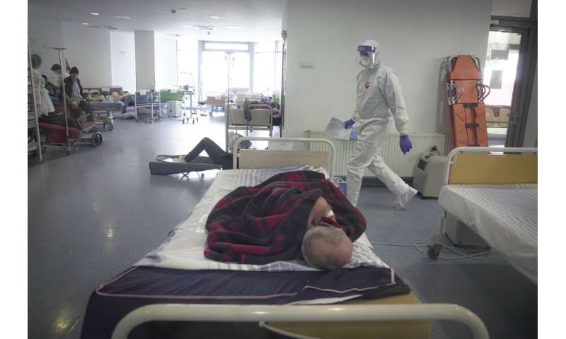 Morgues, hospitals struggle with COVID-19 deaths in Romania