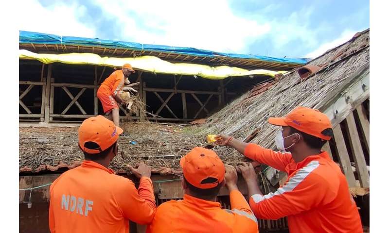 Rescuers are trying to reach people affected by the disaster, and have started a massive clean-up operation