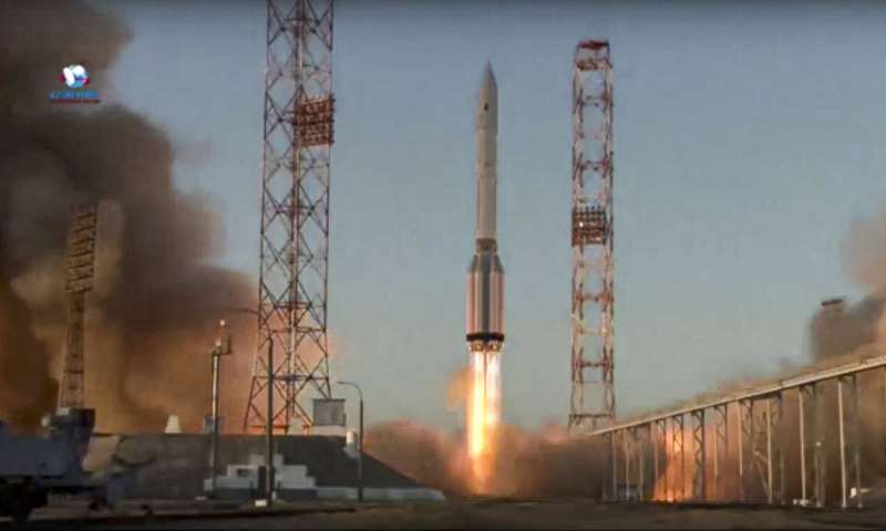 Russia launches lab module to International Space Station