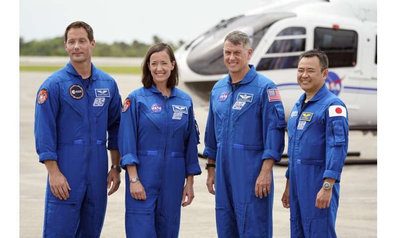 SpaceX's next crew arrives in Florida for Earth Day launch