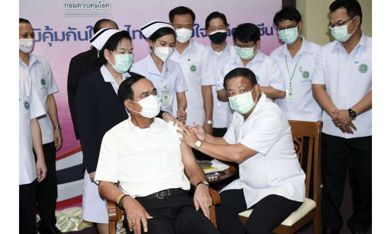 Thai people isolated by a variant are in the midst of concern over the vaccine