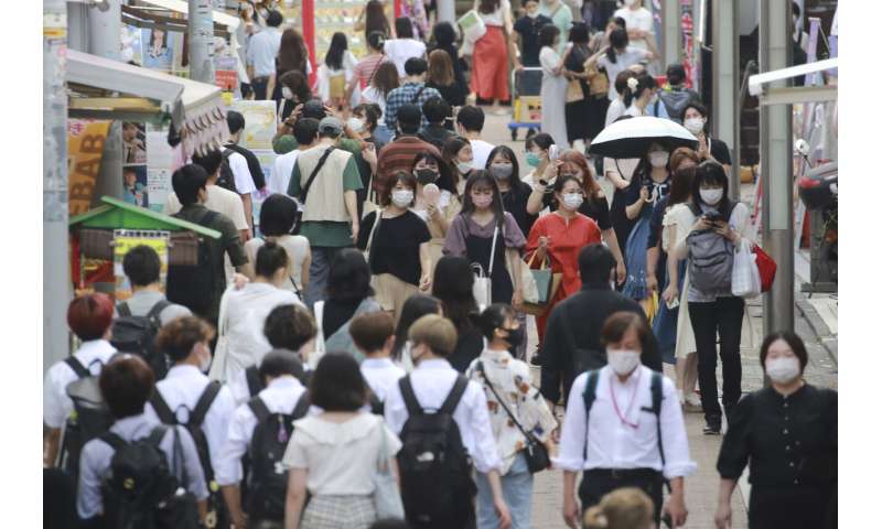 Tokyo sets another virus record days after Olympics begin