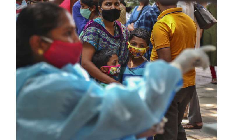Virus 'swallowing' people in India; crematoriums overwhelmed