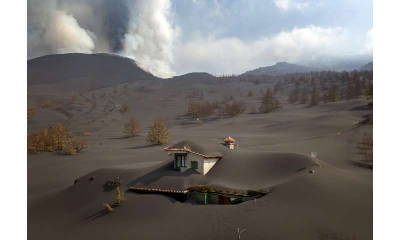 With no sign of eruption's end, ash blankets La Palma island