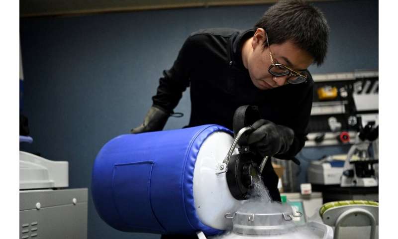 Xu Wei has created a home laboratory to create a remedy for his sick child