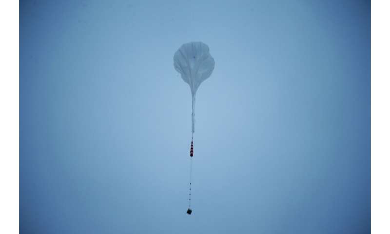 AIR lofts heavy payload balloon into near-space height