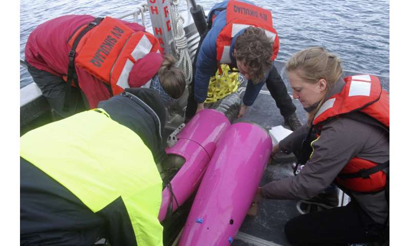 An ocean first: Underwater drone tracks CO2 in Alaska gulf