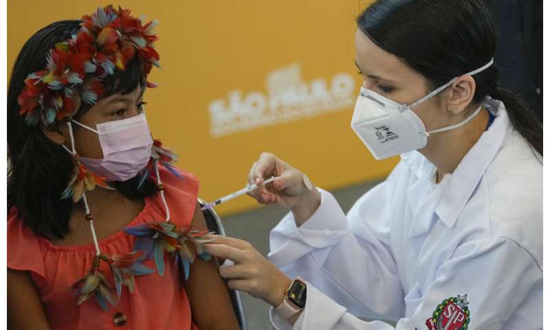 Brazil starts vaccinating children after weeks of delay
