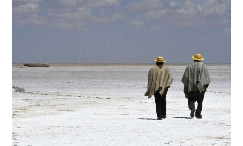 Climate change is one of the factors blamed for the disappearance of Lake Poopo, once Bolivia's second-largest