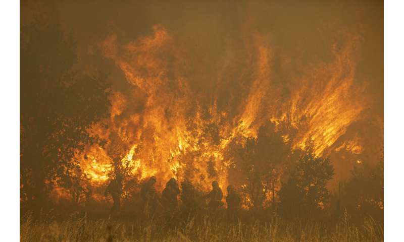 Colder weather helps Spain with fires;  the rain helps in Germany