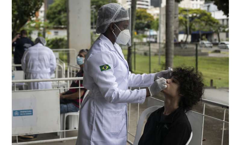 Trending Medical and health breaking news Data shortfall impairs Brazil's tracking of spreading virus