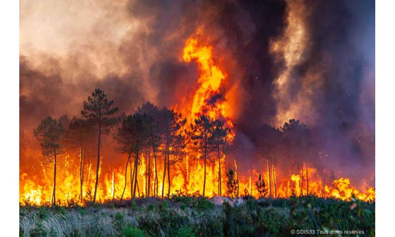 Europe broils in heat wave that fuels fires in France, Spain