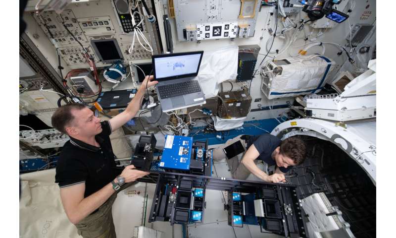 Exposed!  International Space Station tests organisms, materials in space