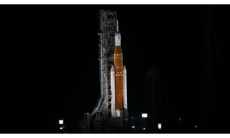 Fuel leak ruins NASA's 2nd shot at launching moon rocket