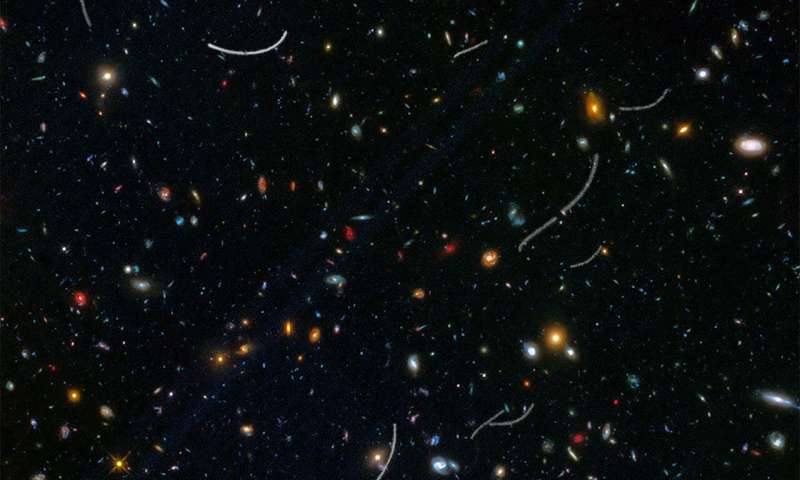 Un projet mondial de science citoyenne découvre plus de 1 700 traînées d'astéroïdes dans les images de Hubble