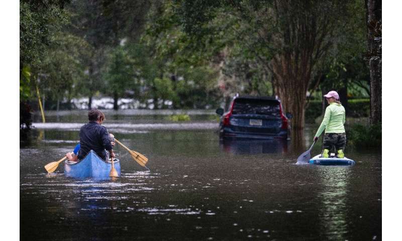 Hurricane Ian left much of coastal southwest Florida in darkness early on Thursday, bringing 'catastrophic' flooding