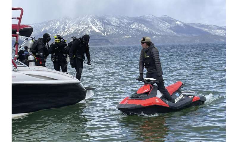 No sea serpents, mobsters but Tahoe trash divers strike gold
