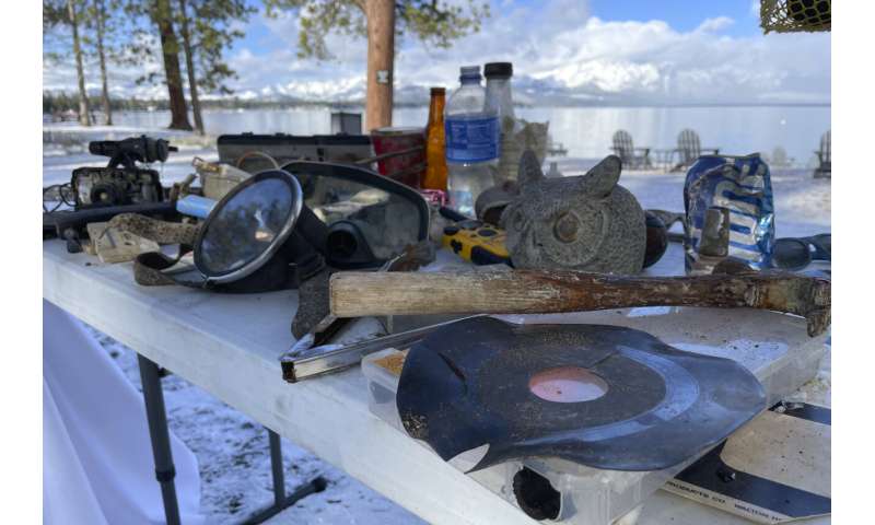 No sea serpents, mobsters but Tahoe trash divers strike gold