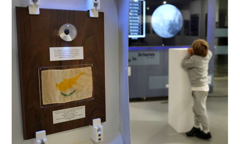 Rare Apollo mission moon rock back in Cyprus after 50 years