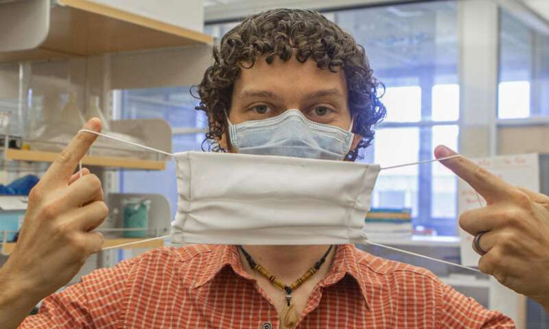 Silk improves function of surgical masks