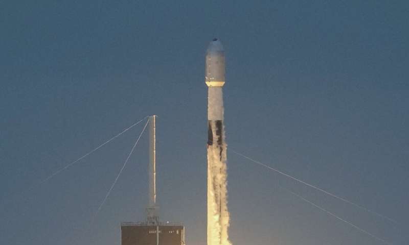 SpaceX puts its rival's internet satellites into orbit