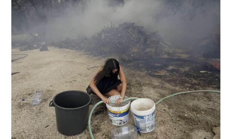 Spate of wildfires scorches parts of Europe amid heat wave
