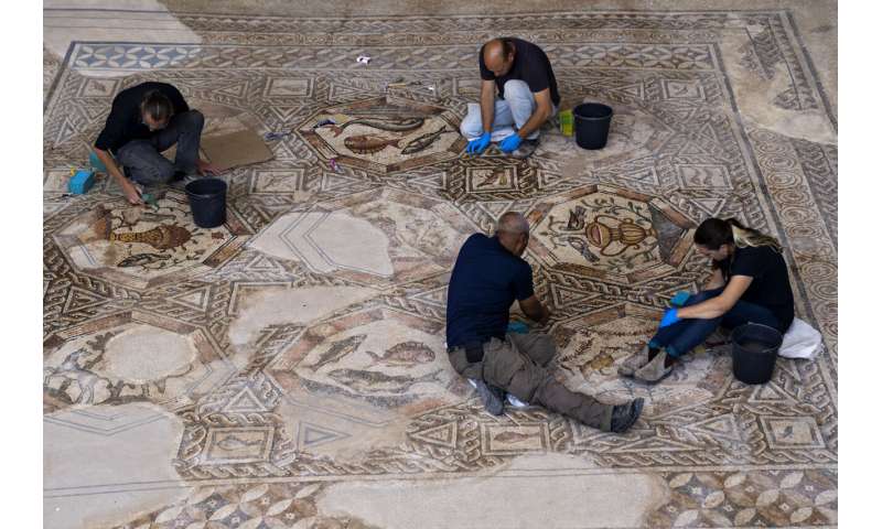 Stunning Roman mosaics return home to new Israeli museum