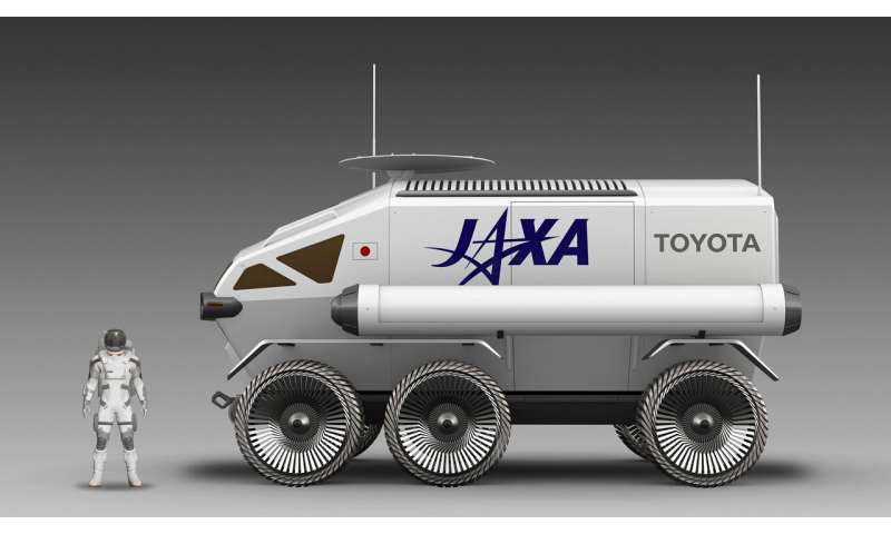 Toyota heading to moon with cruiser, robotic arms, dreams