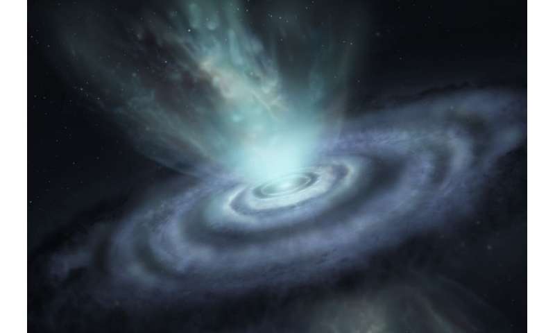 UCLA, JPL scientists observe mysterious death of a star emitting six rings