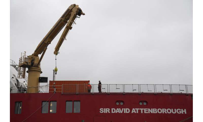 Британский полярный исследовательский корабль совершит второй рейс в Антарктиду