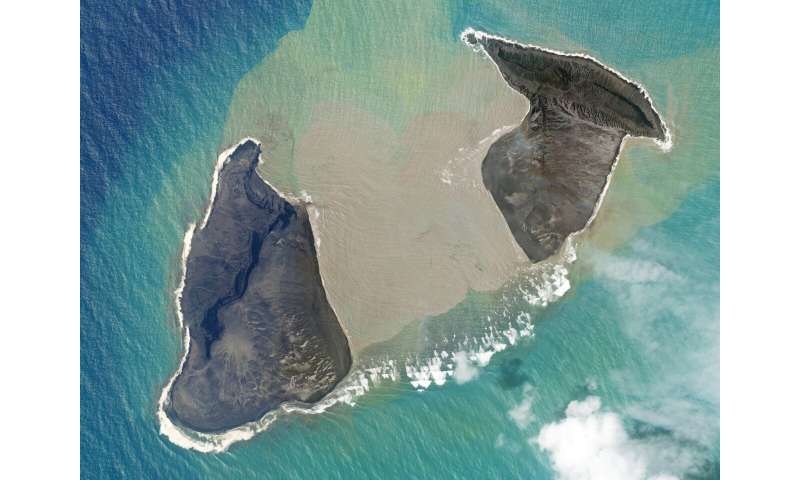 Volcano erupts in Pacific, West Coast under tsunami advisory