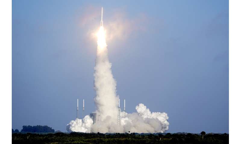 Weather satellite rockets to orbit to monitor US West
