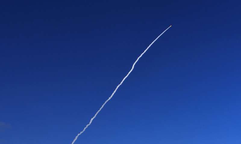 Weather satellite rockets to orbit to monitor US West