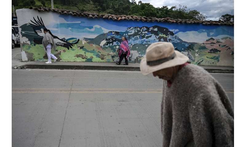 A mural in Cerrito depicts the majestic condor