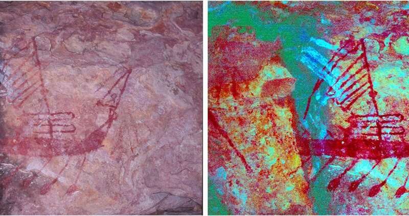 Archaeologists identify Moluccan boats that may have visited Australia from Indonesia on NT rock art drawings