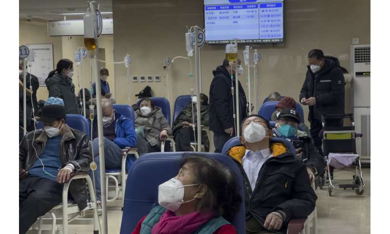 , Beds run out at Beijing hospital as COVID brings more sick