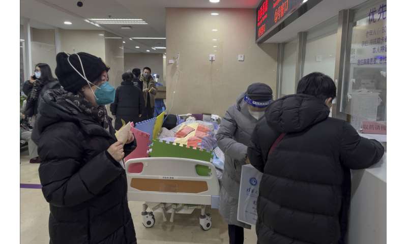 , Beds run out at Beijing hospital as COVID brings more sick