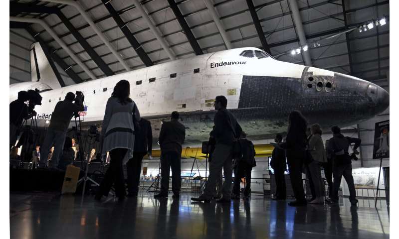 California Science Center to start complex process to display space shuttle Endeavour vertically